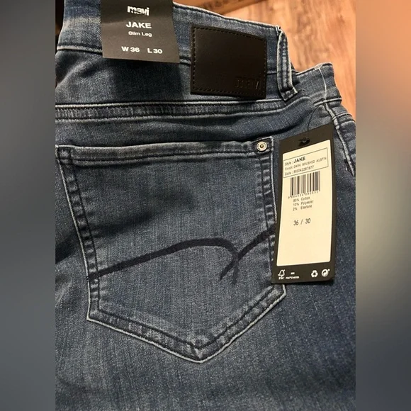 Mavi Men’s High Quality Indigo Slim Fit Jeans: New With Tags!
